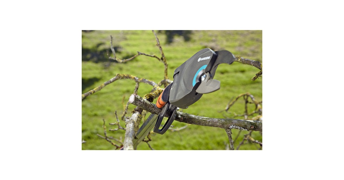 GARDENA Teleskop-Baumschneider StarCut 410 plus, Baumschere(grau/orange, T-Griff )