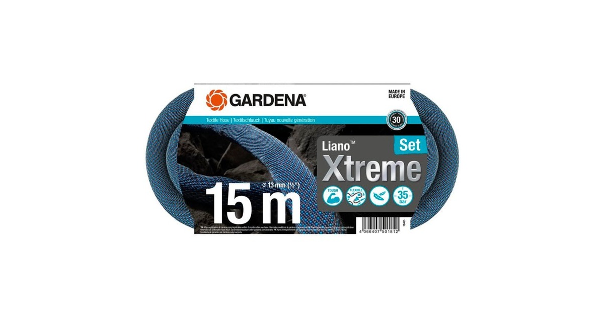 GARDENA Textilschlauch Liano Xtreme 1/2