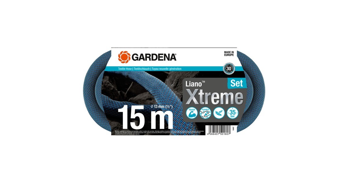 GARDENA Textilschlauch Liano Xtreme 1/2