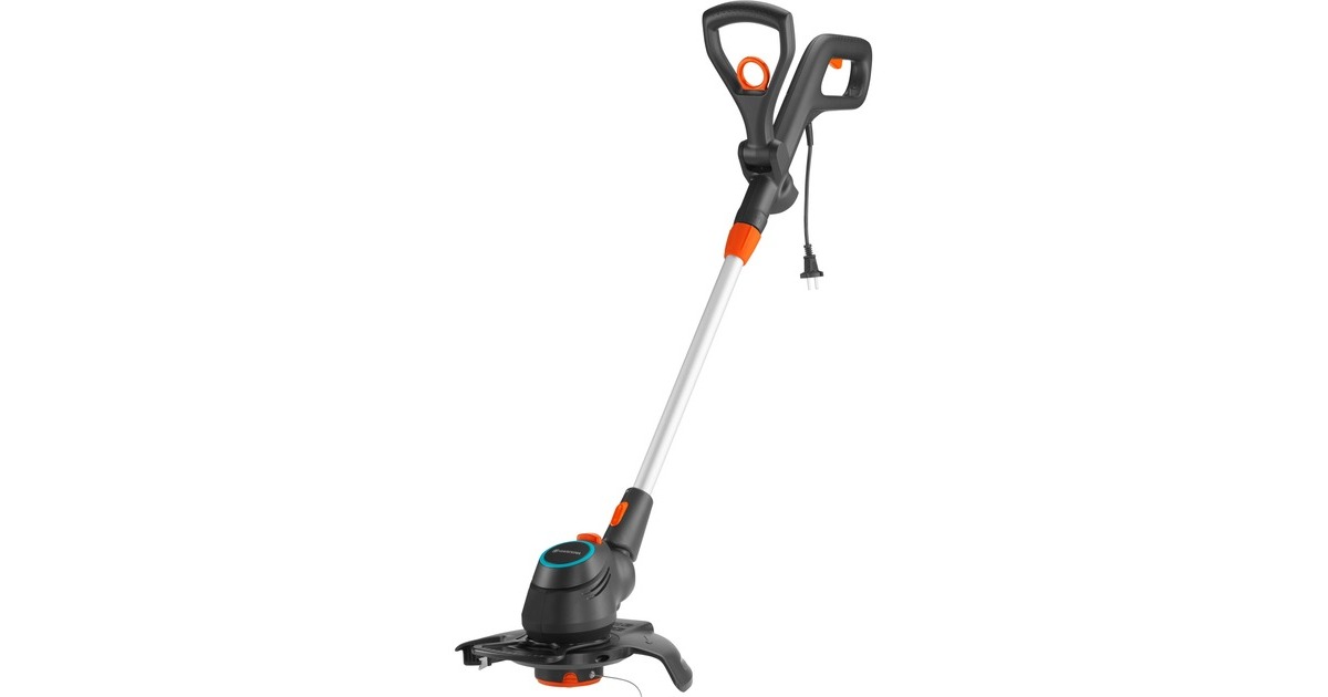 GARDENA Turbotrimmer ComfortCut 550/28, Rasentrimmer(türkis/grau, 550 Watt)