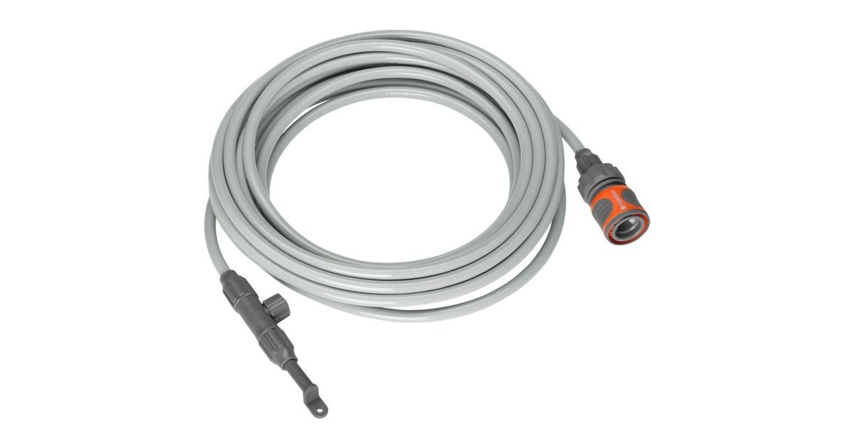 GARDENA city gardening Outdoor Sprühnebel Set automatic, Luftbefeuchter(hellgrau/dunkelgrau, mit Bewässerungssteuerung)