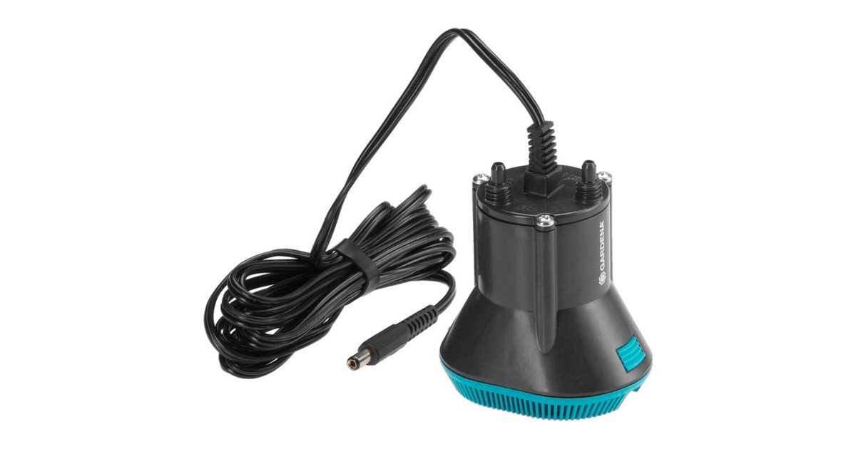 GARDENA city gardening Vollautomatische Blumenkasten-Bewässerung 1407-20, Bewässerungssteuerung(grau/schwarz, 43-teilig)