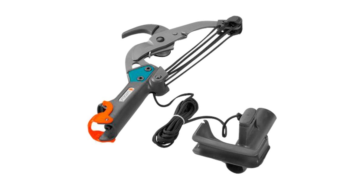 GARDENA combisystem Amboss- Baumschere 297-20(grau, D-Griff)