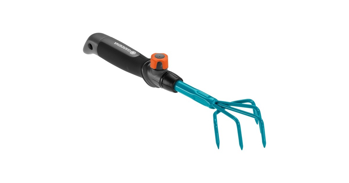 GARDENA combisystem-Blumenkralle, Hacke(türkis, 7cm)