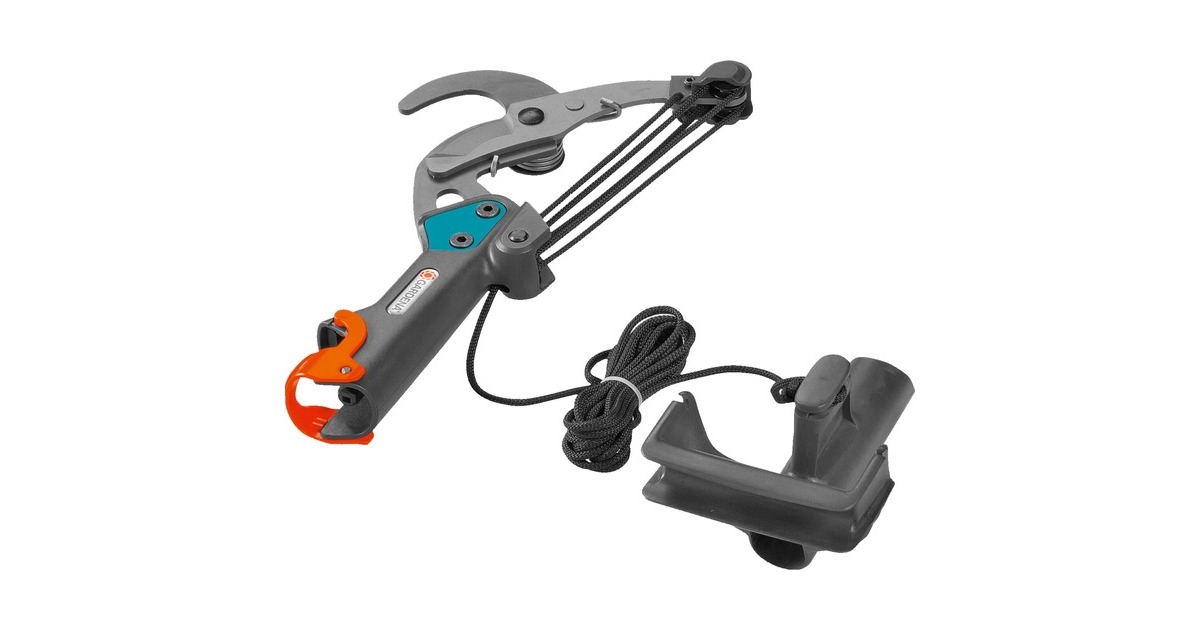 GARDENA combisystem Bypass- Baumschere 298-20(grau, D-Griff)