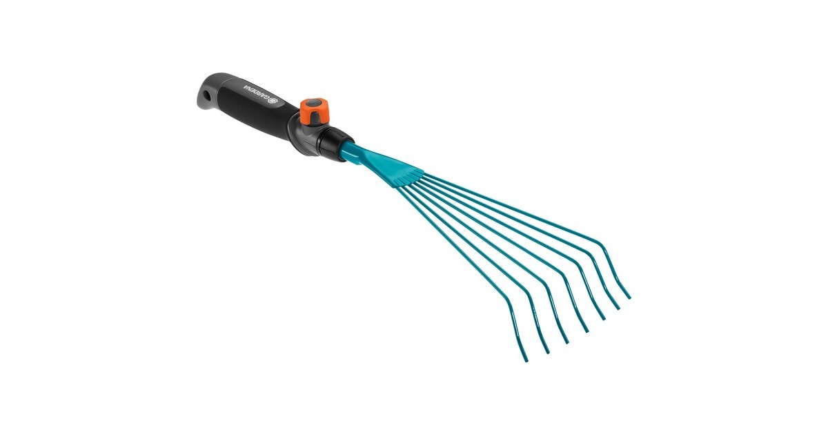 GARDENA combisystem-Drahthandfeger, Besen(türkis/schwarz, 12cm)