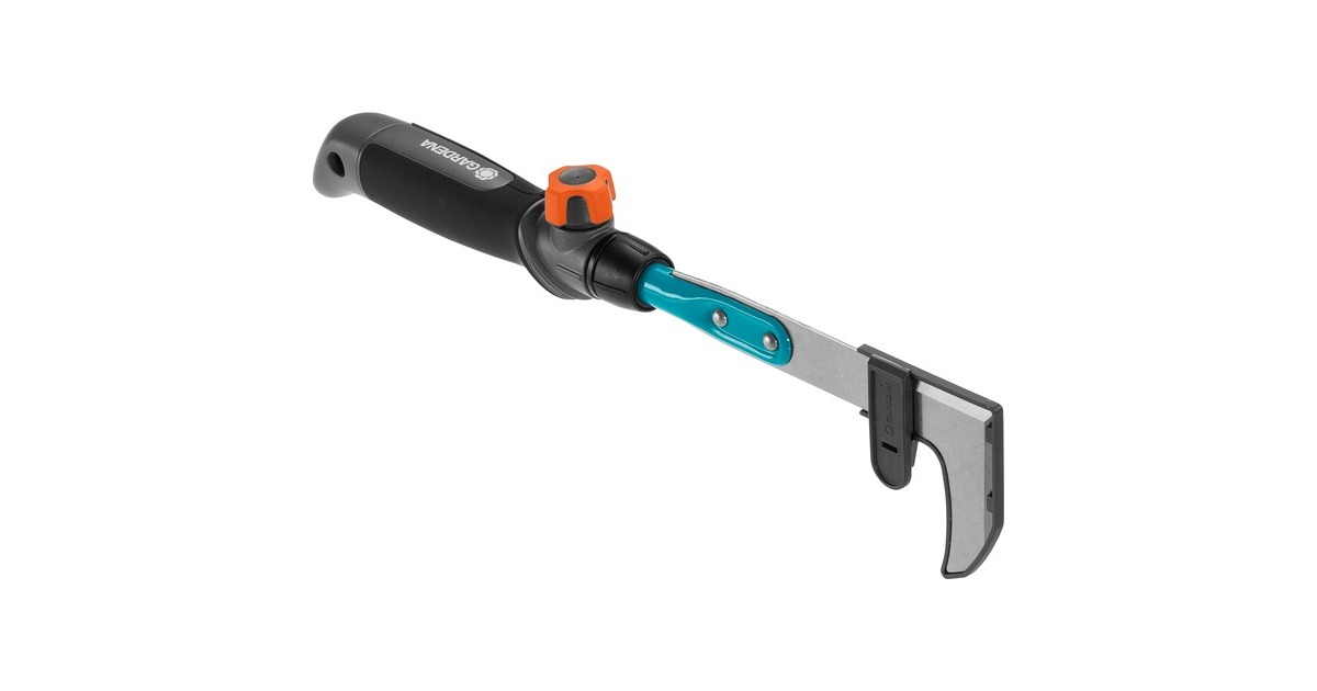 GARDENA combisystem-Fugenkratzer 8927-20(türkis/grau, mit Kurzstiel)