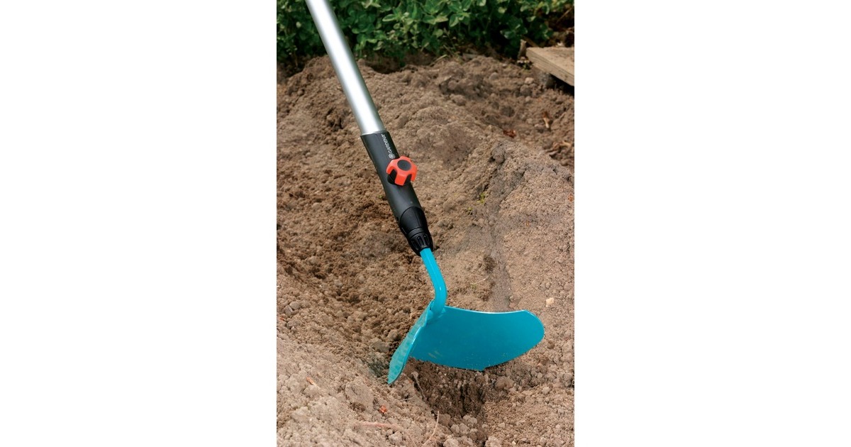 GARDENA combisystem-Häufelpflug GARDINO (3118), Kultivator(türkis, 16cm)