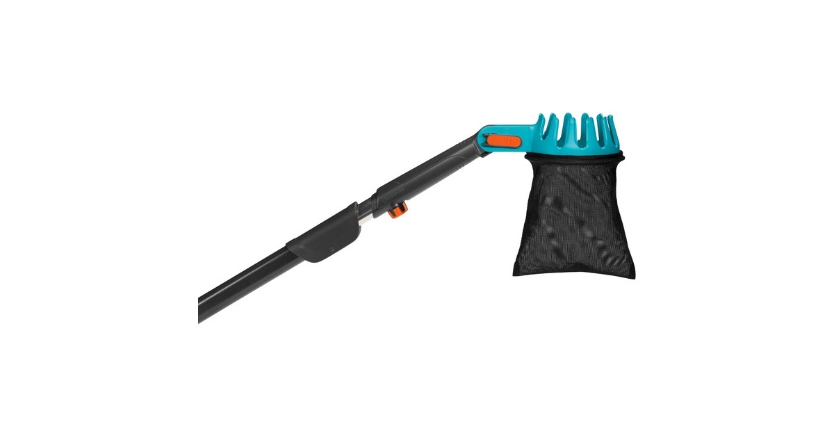 GARDENA combisystem Obstpflücker-Set 3115-30(türkis/schwarz, mit combisystem Teleskopstiel)