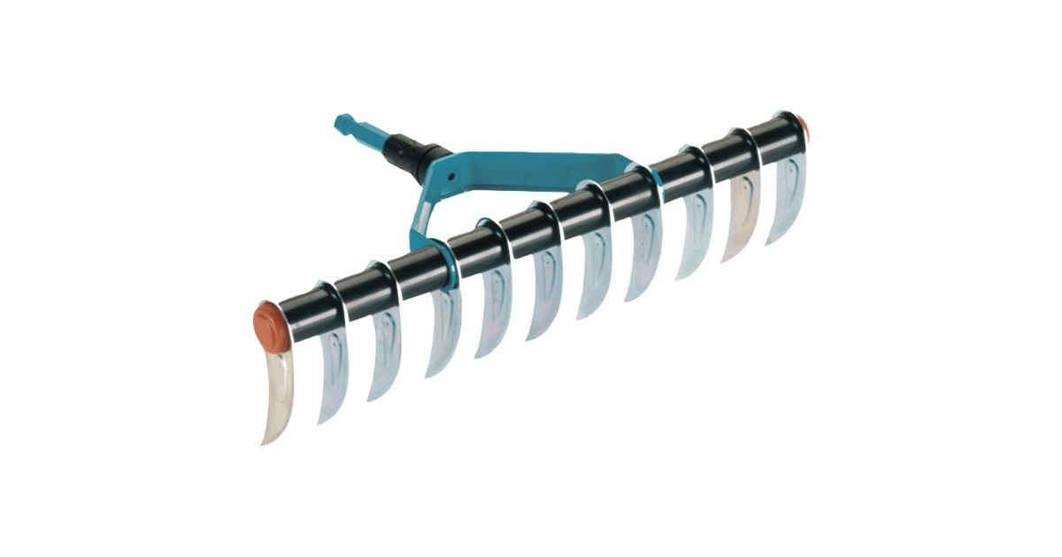 GARDENA combisystem-Rasenlüfter, 35cm, Vertikutierer(türkis/schwarz)