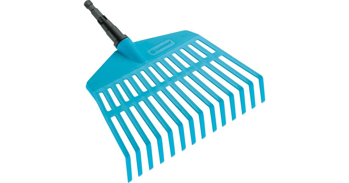 GARDENA combisystem-Rechenbesen(türkis, 27cm)