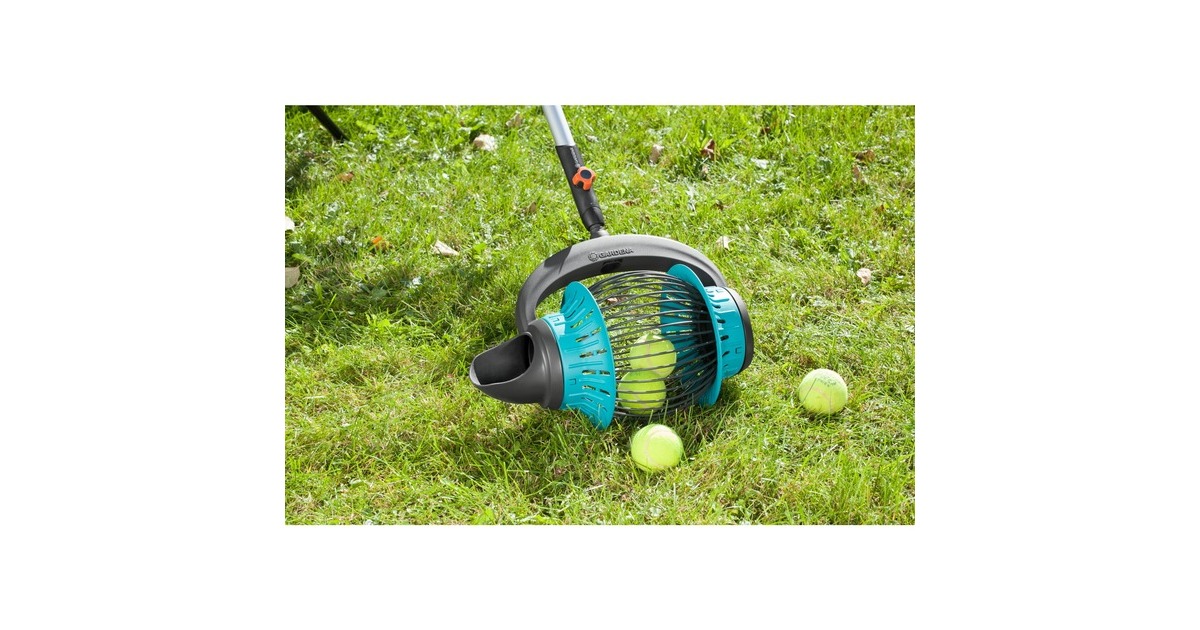 GARDENA combisystem-Rollsammler 3108-20, Obstpflücker(schwarz/türkis)