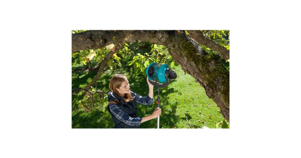 GARDENA combisystem-Rollsammler 3108-20, Obstpflücker(schwarz/türkis)