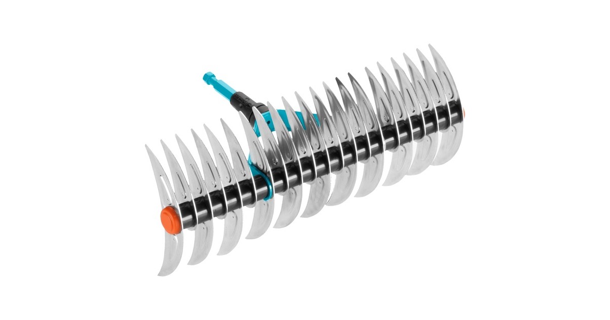 GARDENA combisystem-Schneidrechen(türkis, 35cm)