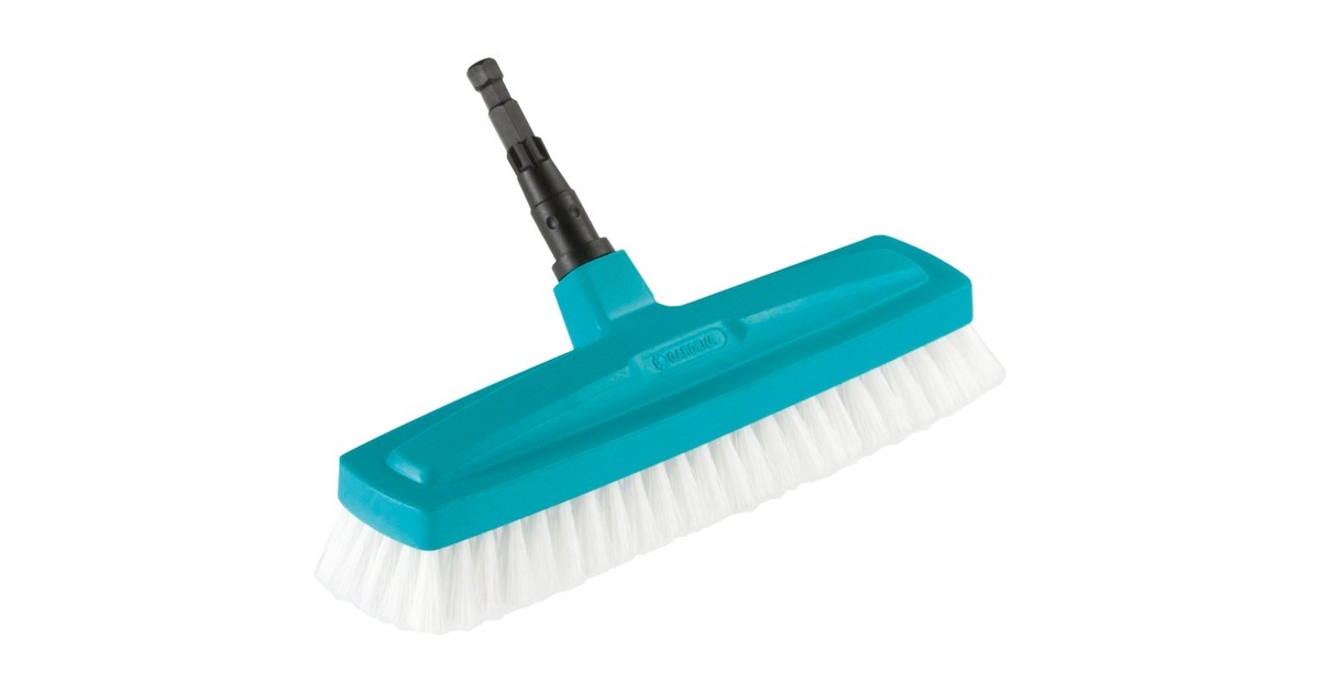 GARDENA combisystem Schrubber, Besen(türkis/weiß, 30cm)