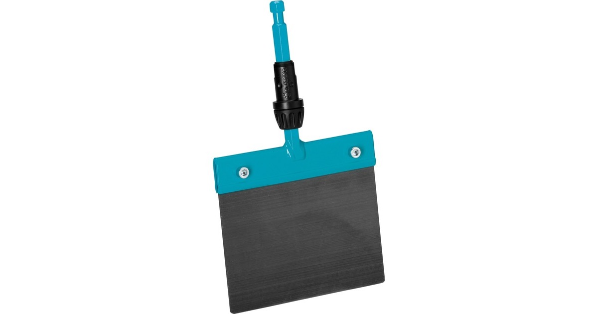 GARDENA combisystem Stoßscharre 15, Schneeschieber(türkis/schwarz, 15cm)