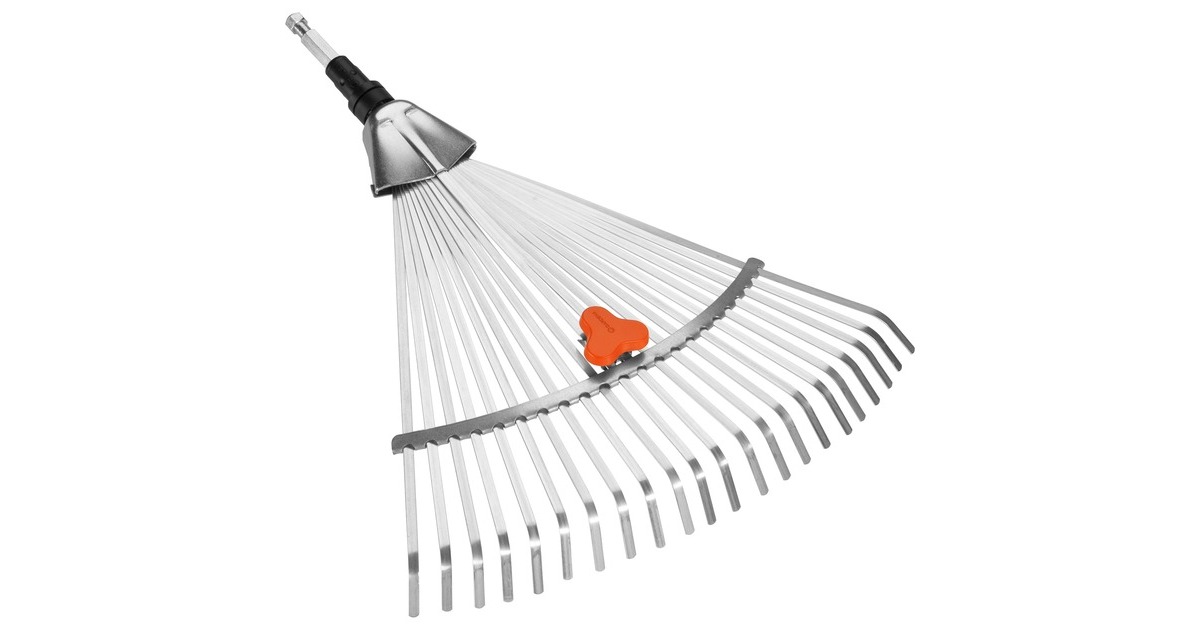 GARDENA combisystem-Verstellbesen(silber, 30 - 50cm)