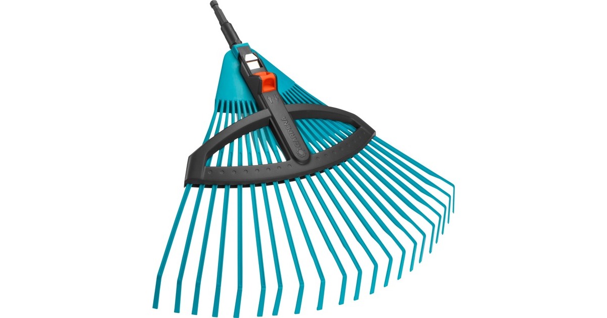 GARDENA combisystem-Verstellbesen(türkis, 35 - 52cm)