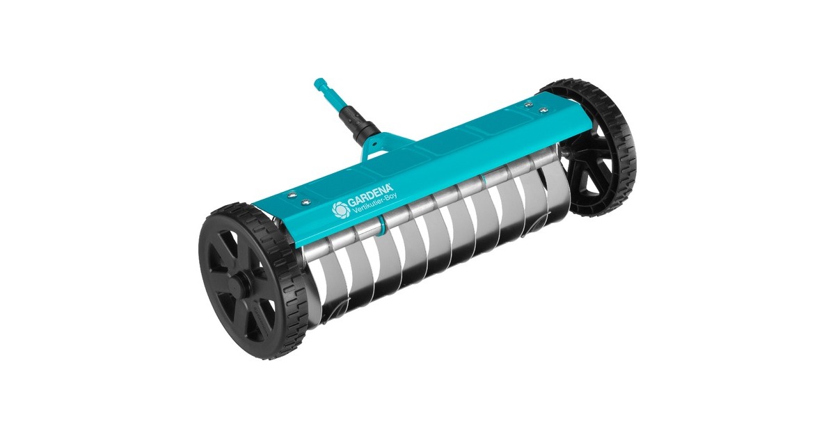 GARDENA combisystem-Vertikutier-Boy, 32cm, Vertikutierer(türkis/schwarz)