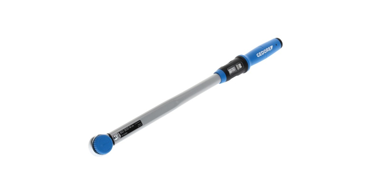GEDORE Drehmomentschlüssel TORCOFIX TF-K300, 1/2"(schwarz/blau, 60-300Nm)