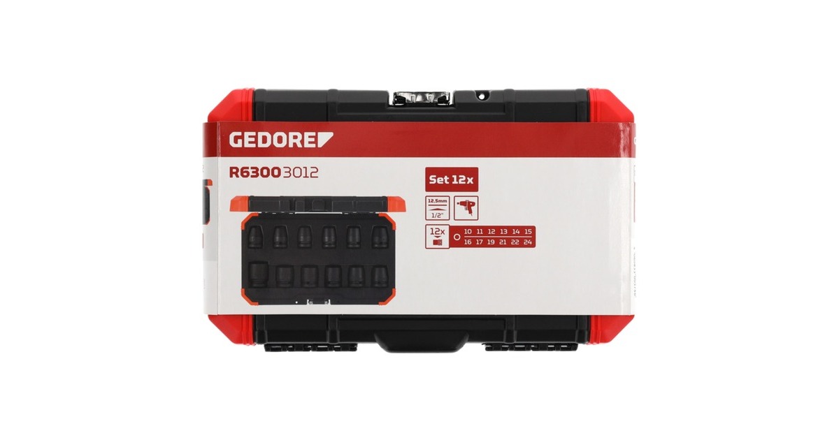 GEDORE Red Kraftschrauber-Steckschlüssel-Satz 1/2