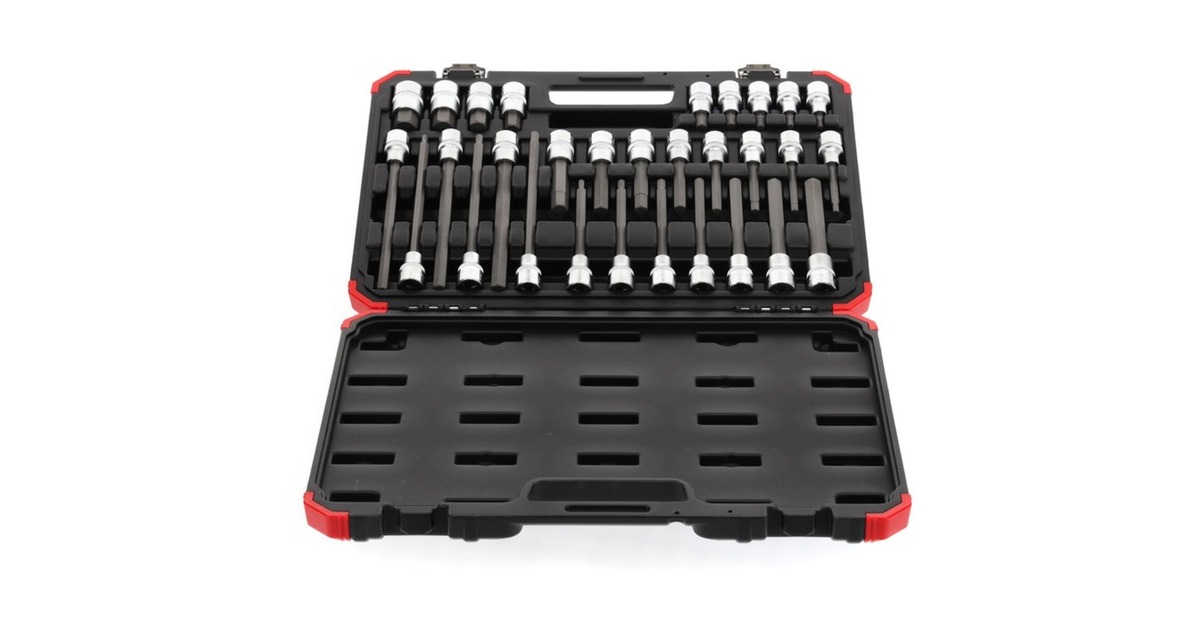 GEDORE Red Schraubendreher-Steckschlüssel-Einsatz-Satz, 1/2