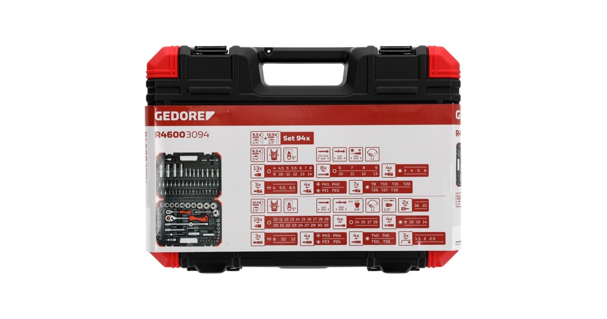 GEDORE Red Steckschlüssel-Satz 1/4