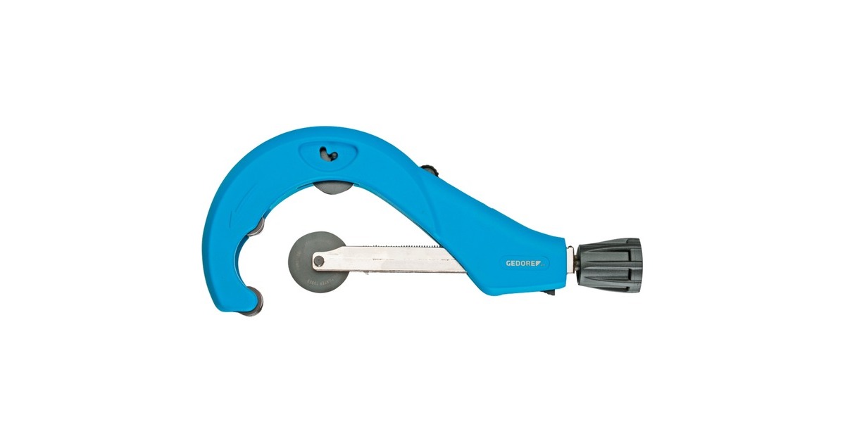 GEDORE Rohrabschneider für Kunststoffrohre, Rohrschneider(blau, für Rohre bis Ø 127mm) GEDORE Rohrabschneider für Kunststoffrohre, Rohrschneider(blau, für Rohre bis Ø 127mm)