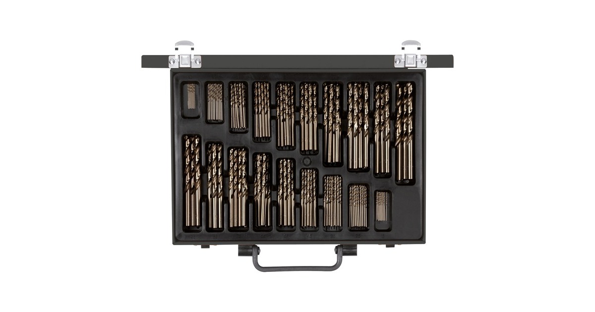 GEDORE Spiralbohrer-Satz, rollgewalzt, 1-10mm(schwarz, 170-teilig)