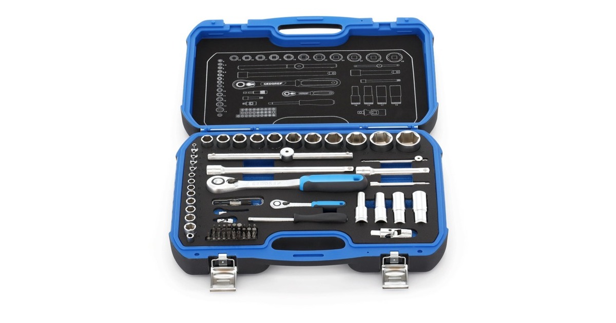 GEDORE Steckschlüssel-Satz 19 BMC 20, 1/4