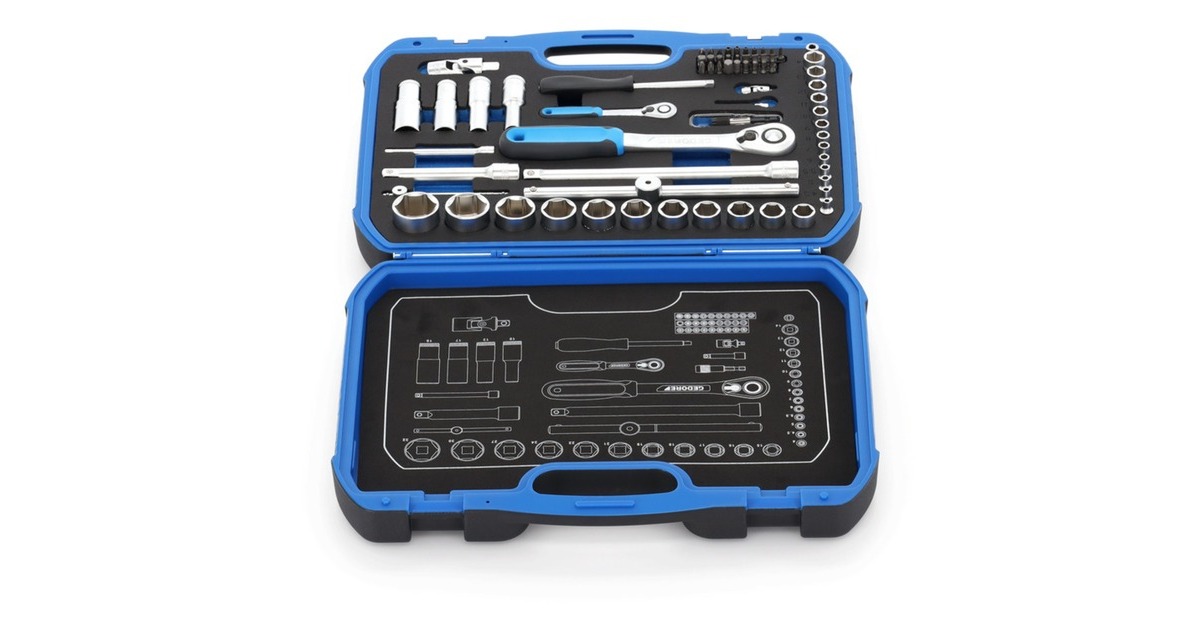 GEDORE Steckschlüssel-Satz 19 BMC 20, 1/4