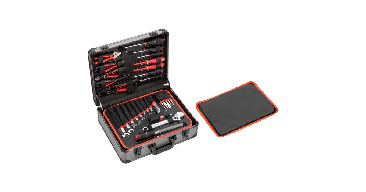 GEDORE red Universalsatz ALLROUND im Alukoffer, 138-teilig, Werkzeug-Set(mit Umschalt-Knarre, SW 8mm - 24mm) GEDORE red Universalsatz ALLROUND im Alukoffer, 138-teilig, Werkzeug-Set(mit Umschalt-Knarre, SW 8mm - 24mm)