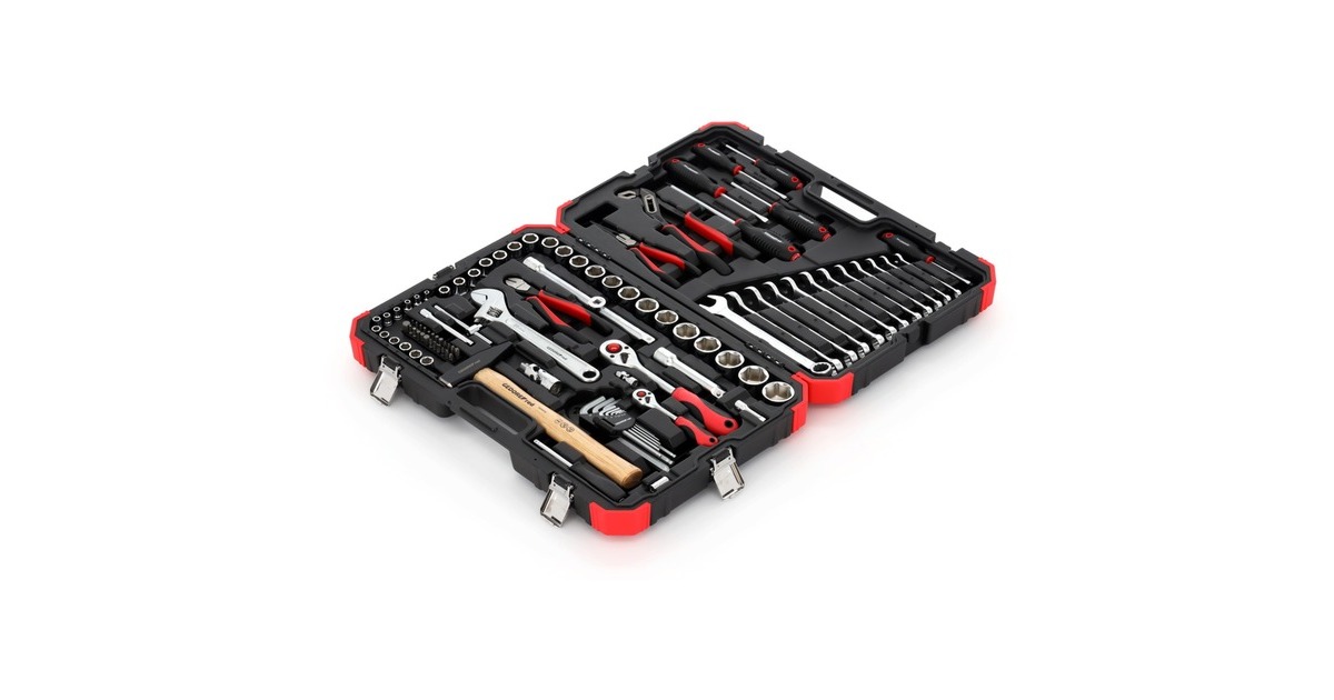 GEDORE red Werkzeug- und Steckschlüssel-Satz 1/4