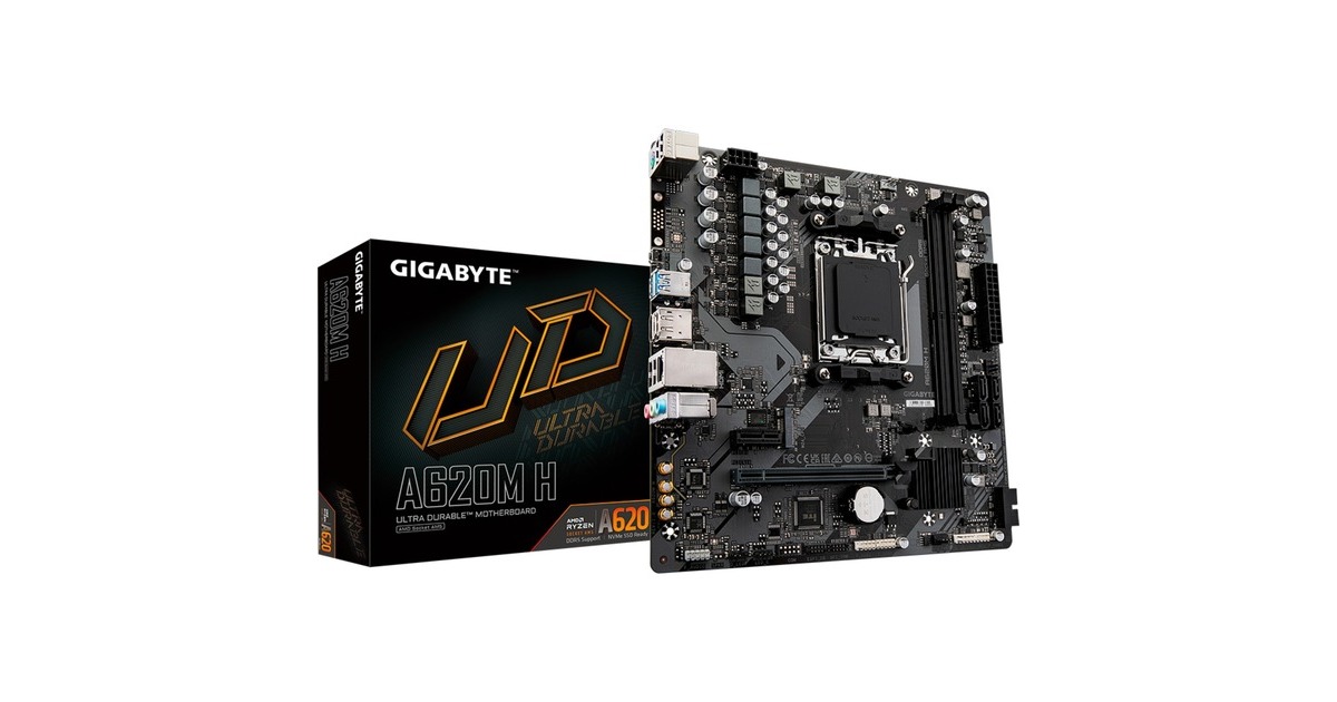 GIGABYTE A620M H, Mainboard