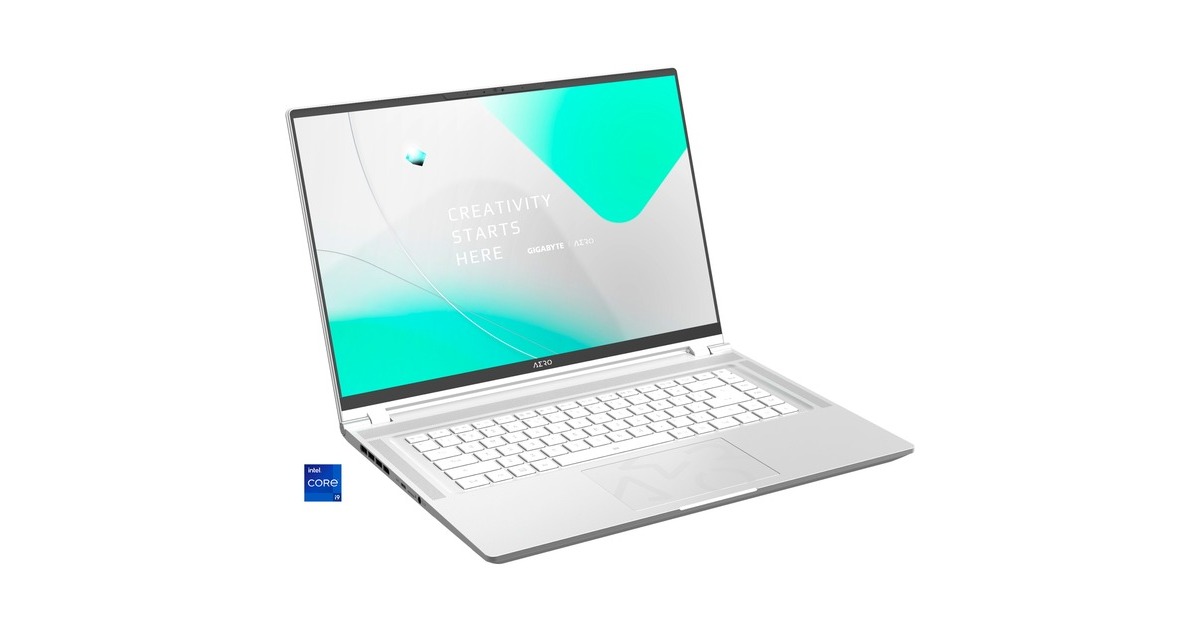 GIGABYTE AERO 16 OLED BSF-A3DE964SQ, Notebook(silber, Windows 11 Pro 64-Bit, 40.6 cm (16 Zoll) & 60 Hz Display, 1 TB SSD)