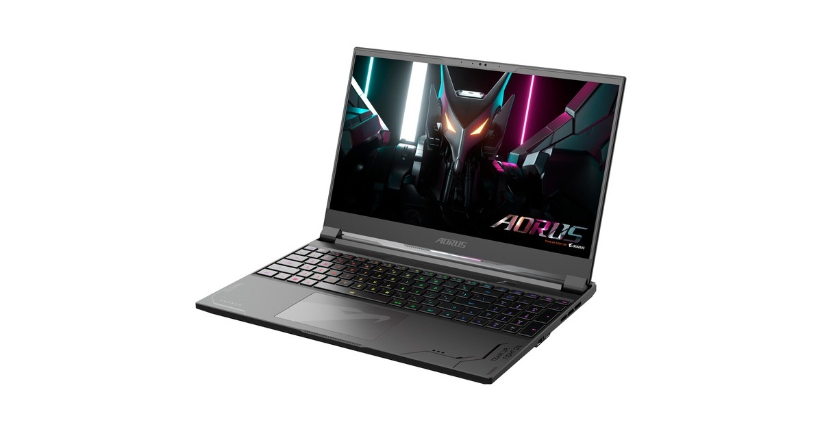 GIGABYTE AORUS 15X ASF-B3DE654SH, Gaming-Notebook(schwarz, Windows 11 Home 64-Bit, 39.6 cm (15.6 Zoll) & 240 Hz Display, 1 TB SSD)