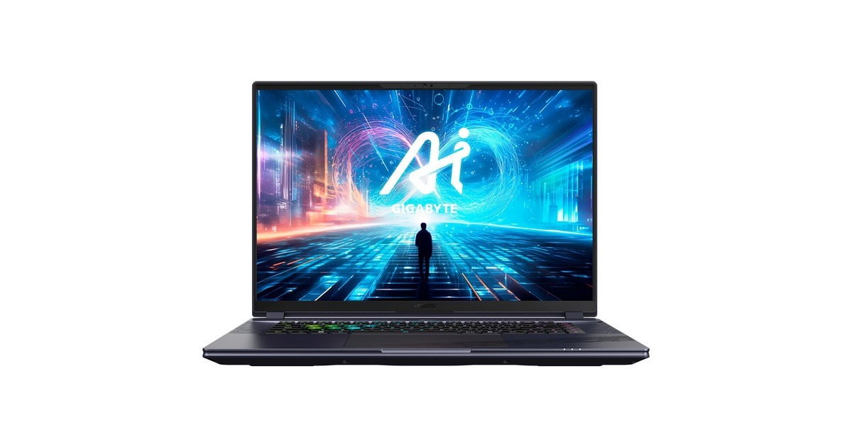 GIGABYTE AORUS 16X ASG-63DEC65SH, Gaming-Notebook(grau, Windows 11 Home 64-Bit, 40.6 cm (16 Zoll) & 165 Hz Display, 2 TB (1 TB SSD & 1 TB SSD))