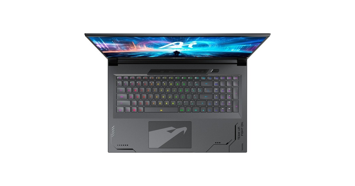 GIGABYTE AORUS 17X AZG-65DE665SH, Gaming-Notebook(schwarz, Windows 11 Home 64-Bit, 49.3 cm (17.3 Zoll) & 240 Hz Display, 2 TB (1 TB SSD & 1 TB SSD))