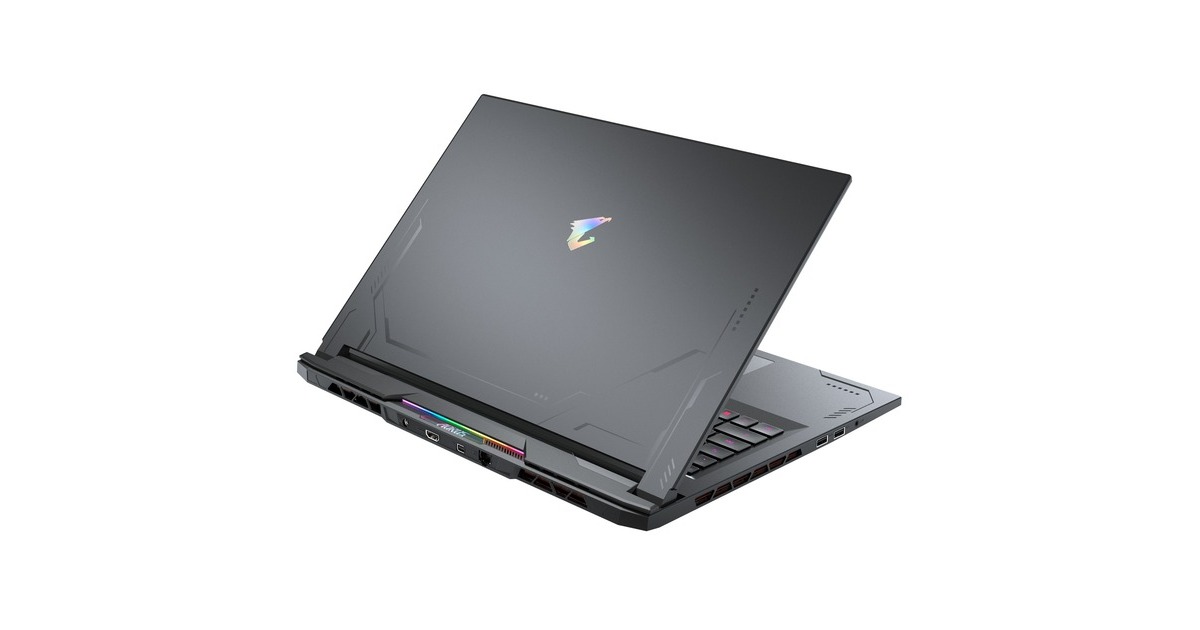 GIGABYTE AORUS 17X AZG-65DE665SH, Gaming-Notebook(schwarz, Windows 11 Home 64-Bit, 49.3 cm (17.3 Zoll) & 240 Hz Display, 2 TB (1 TB SSD & 1 TB SSD))