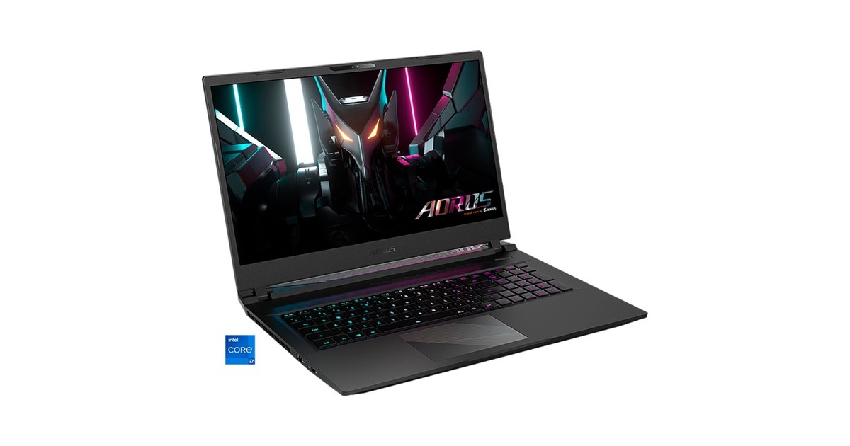 GIGABYTE AORUS 17 BSF-73DE654SH, Gaming-Notebook(schwarz, Windows 11 Home 64-bit, 43.9 cm (17.3 Zoll) & 240 Hz Display, 1 TB SSD)