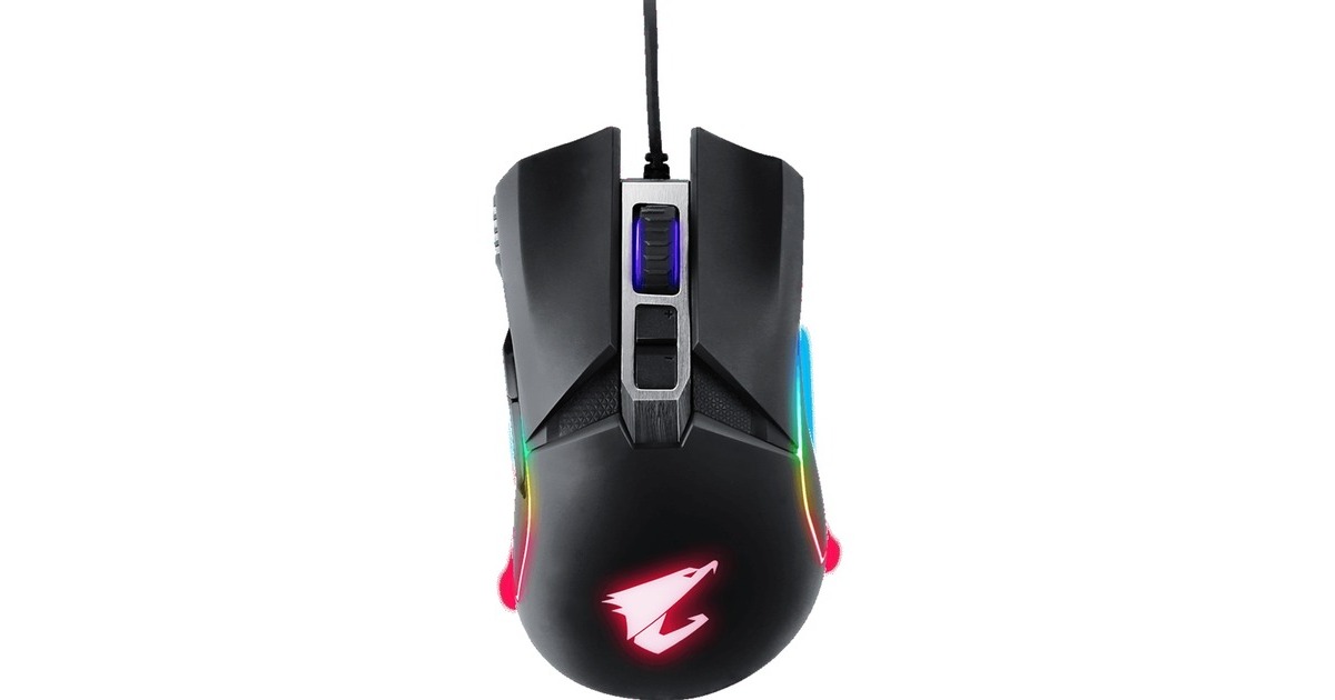 GIGABYTE AORUS M5, Gaming-Maus(schwarz)