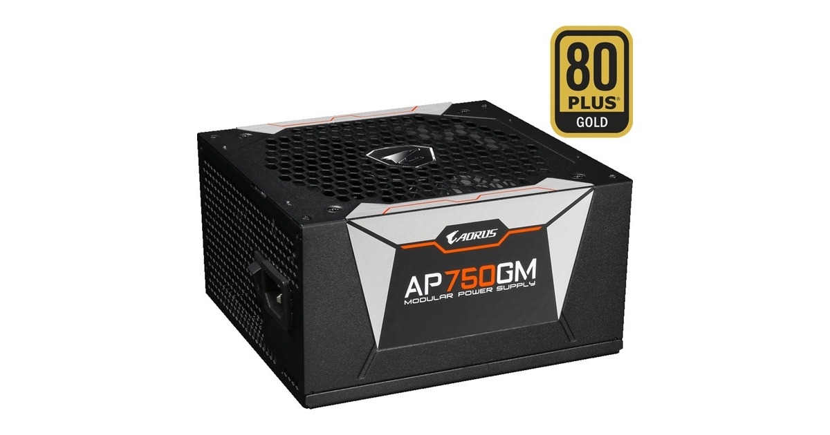 GIGABYTE AORUS P750W 750W, PC-Netzteil(schwarz, 4x PCIe, Kabel-Management, 750 Watt)