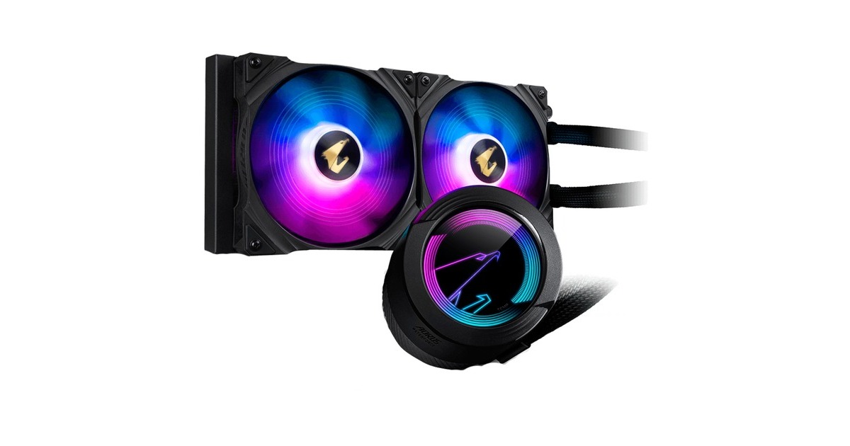 GIGABYTE AORUS WATERFORCE 280mm, Wasserkühlung(schwarz)