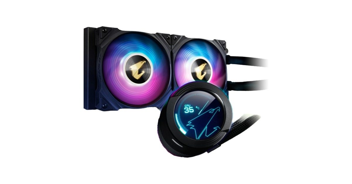 GIGABYTE AORUS WATERFORCE X 240mm, Wasserkühlung(schwarz)