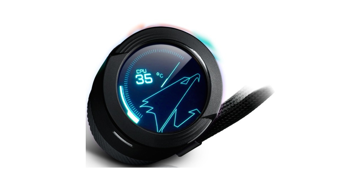 GIGABYTE AORUS WATERFORCE X 240mm, Wasserkühlung(schwarz)