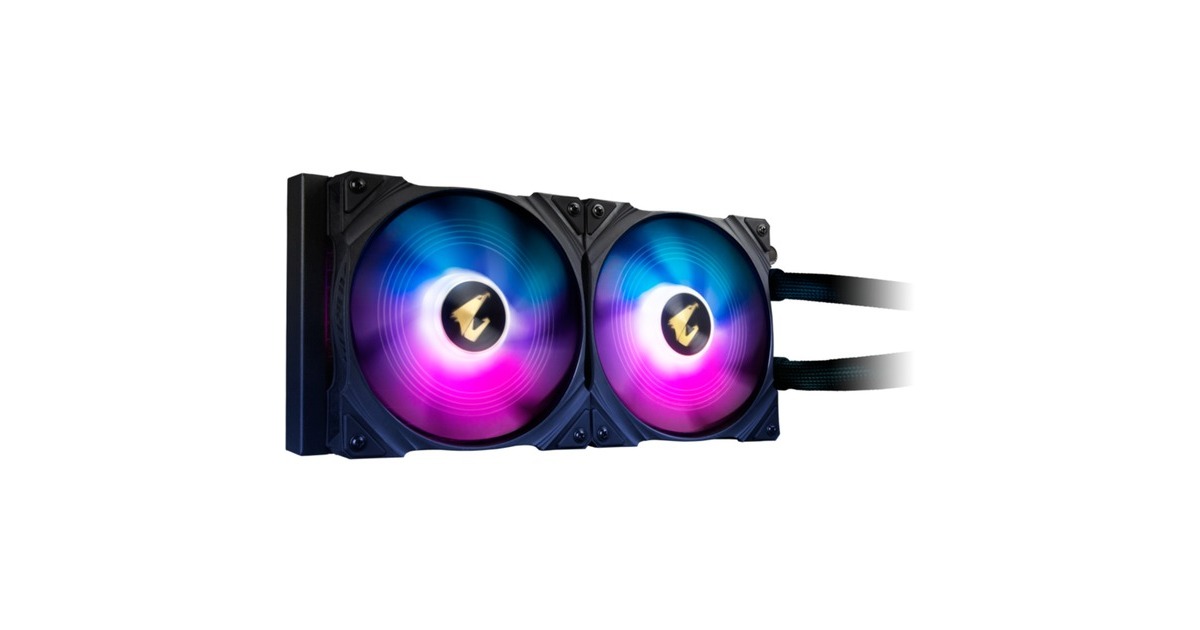 GIGABYTE AORUS WATERFORCE X 280mm, Wasserkühlung(schwarz)