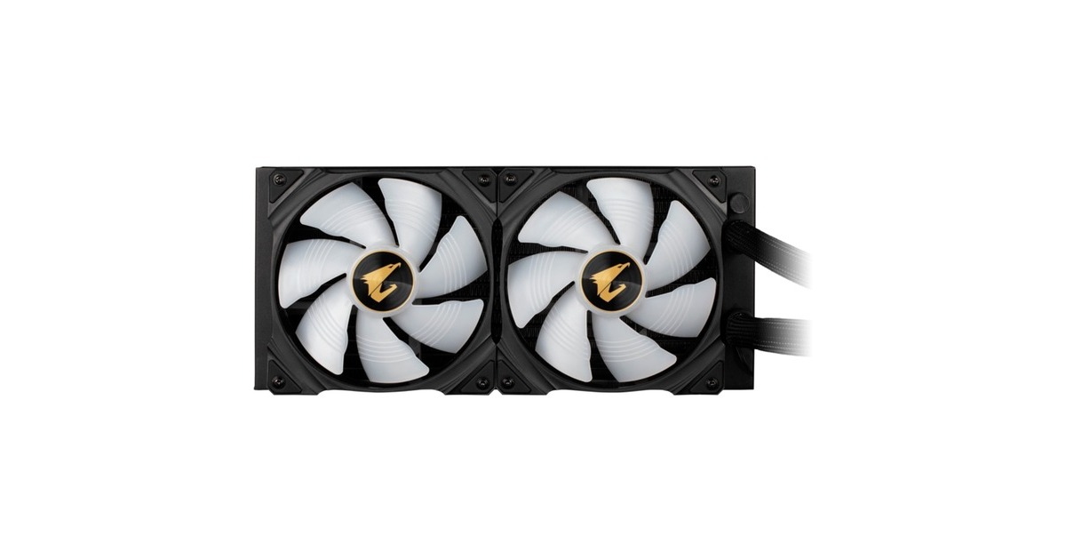 GIGABYTE AORUS WATERFORCE X 280mm, Wasserkühlung(schwarz)