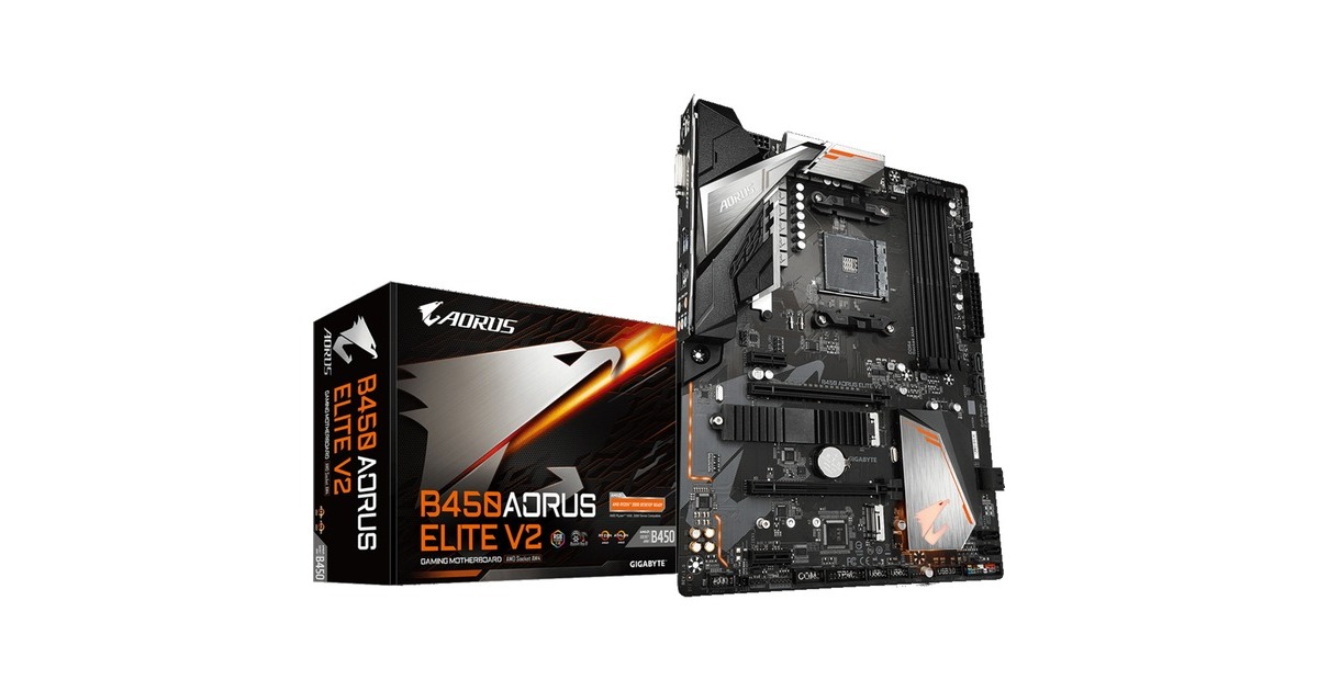 GIGABYTE B450 AORUS ELITE V2, Mainboard