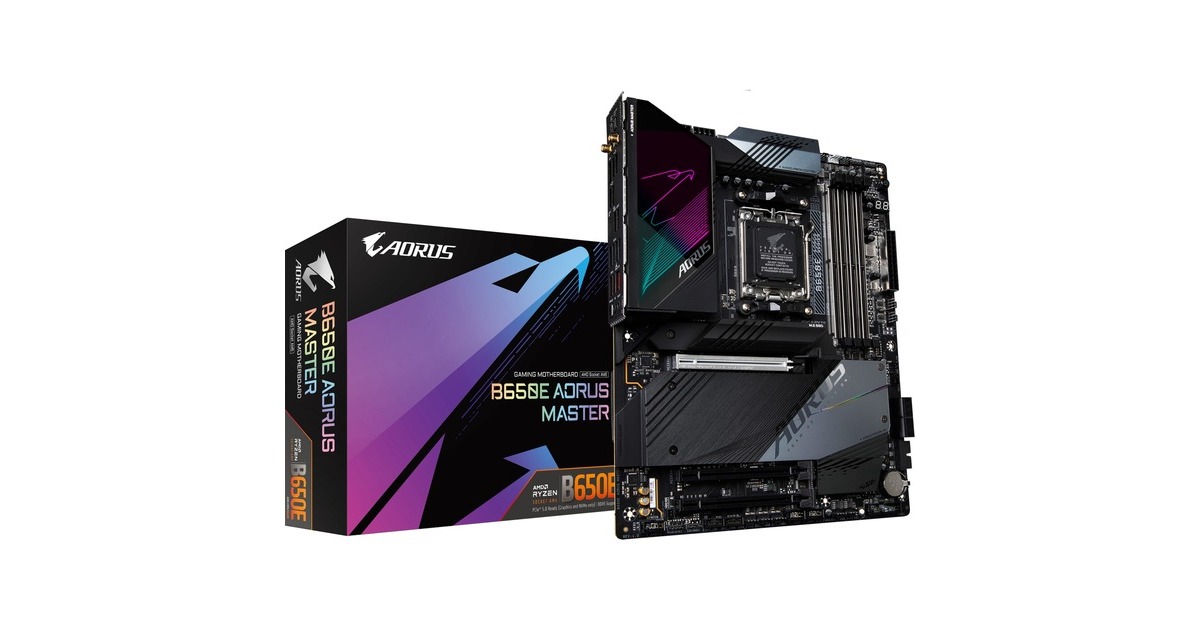GIGABYTE B650E AORUS MASTER, Mainboard(schwarz)