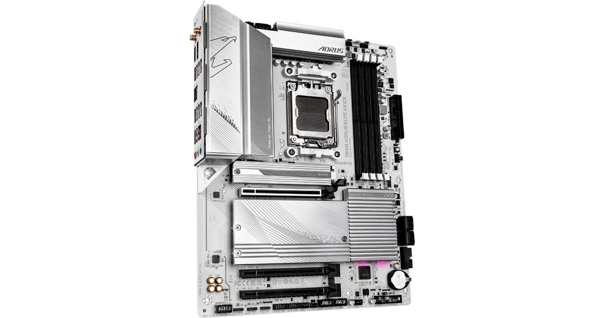 GIGABYTE B650 AORUS ELITE AX ICE, Mainboard(weiß)